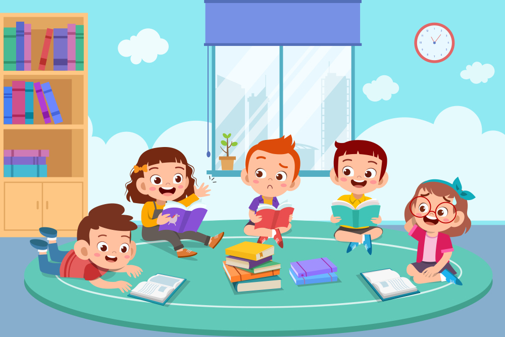 Education School Clipart - books-ga - Classroom Clipart