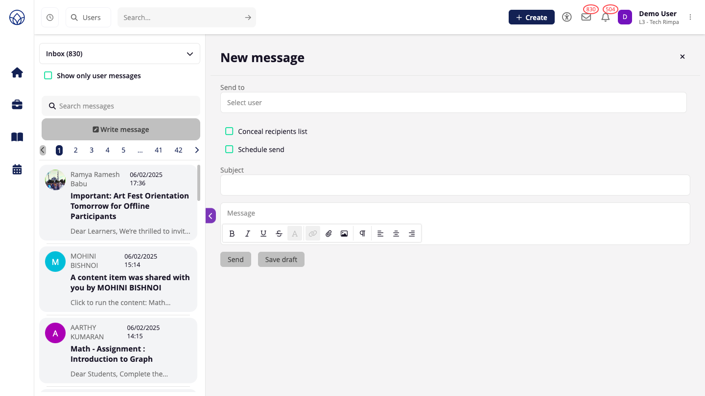 21k Messaging The Teachers